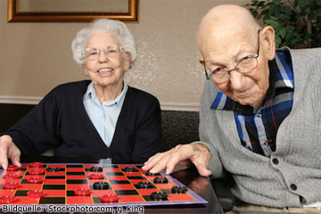 Senioren in Frankfurt/ Hessen