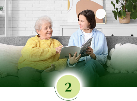 Passenden Betreuungsvorschlag erhalten