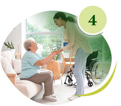 Anreise der polnischen Pflegekraft