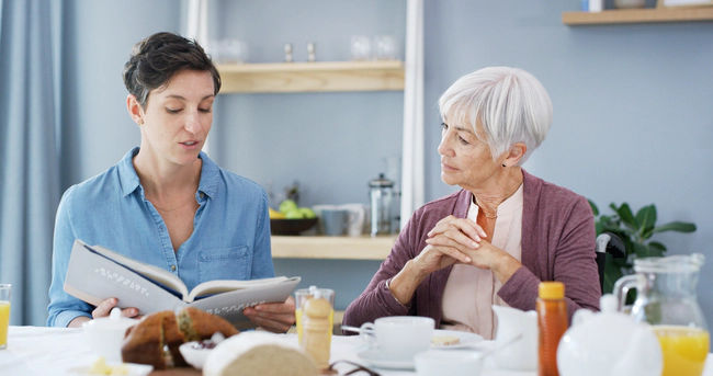 Senioren in Frankfurt/ Hessen