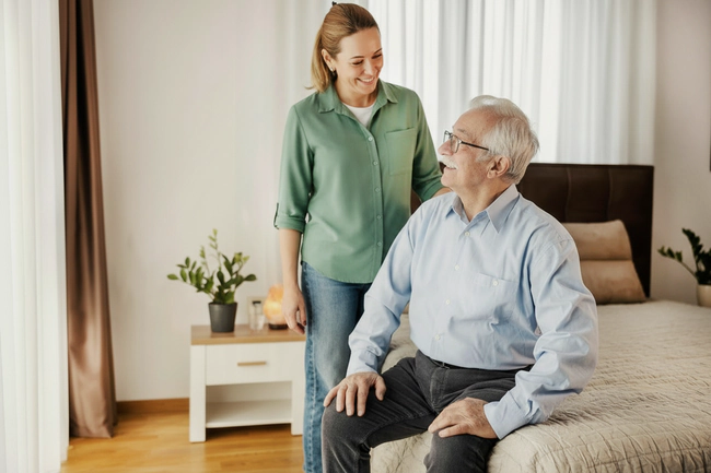 Polnische Pflegeperson