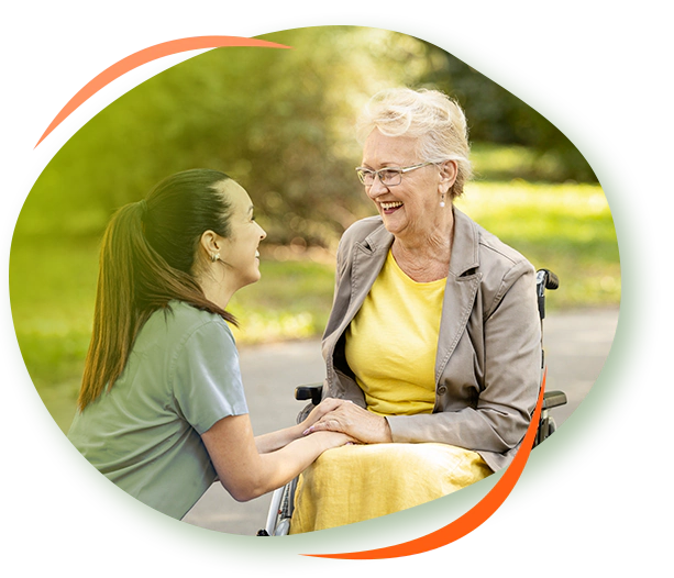 Polnische Pflegekraft