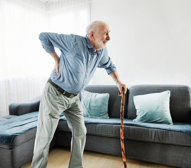 Rückenschmerzen im Alter 1