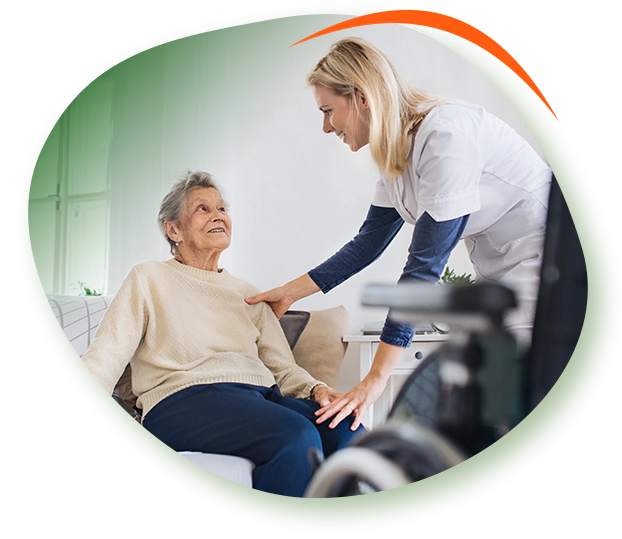 Polnische Pflegekraft