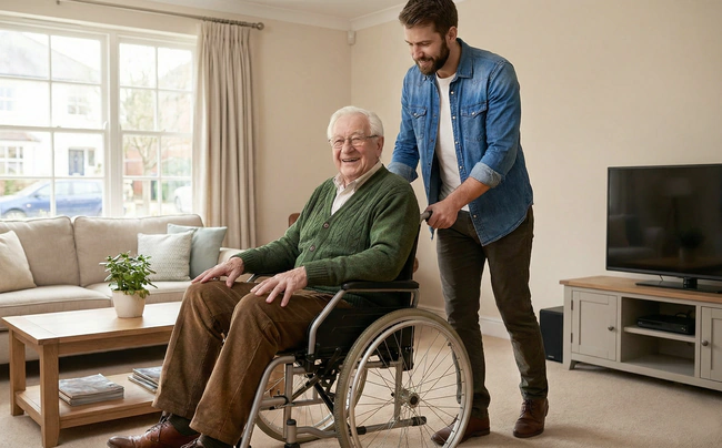 Männliche Betreuungskräfte