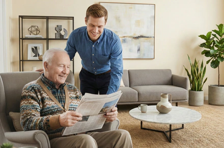 Männliche Betreuungskräfte